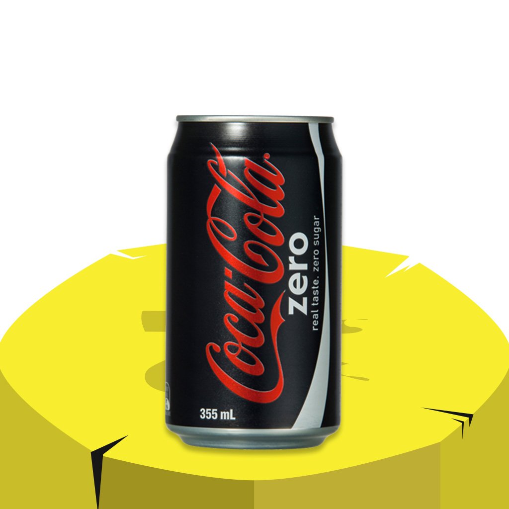 Coca cola zero 33 cl. - Novel Pizza